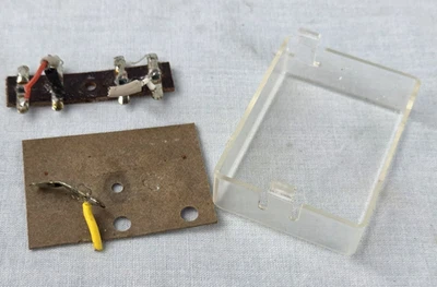 Original Goldring Lenco GL 72/75/78 Tonearm Wiring Junction Box & Cover - Image 1 of 4