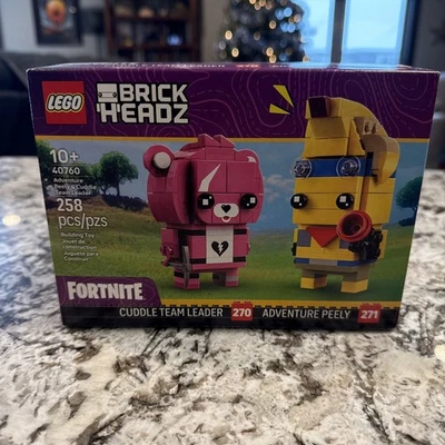 LEGO 40760 Fortnite Brickheadz Adventure Peely [271] y Cuddle Team Leader [270] Foto 1 de 2
