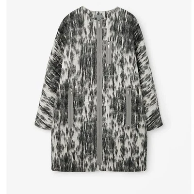 COS Alpaca Mohair Zip Detail Jacket 44 UK16 - Image 1 of 4