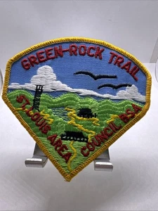 BSA Green-Rock Trail St Louis Area Council Patch - Picture 1 of 1