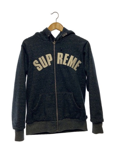 Supreme Felpa con Cappuccio Zip 10AW Logo Arco Termica S Cotone Nuova Usata