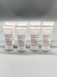 Paquete de 8 exfoliantes corporales exfoliantes Clarins para piel suave con polvos de bambú - 1 oz - Imagen 1 de 3