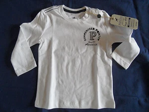 POINTER schönes weißes Langarmshirt Gr. 80 NEU - Bild 1 von 1