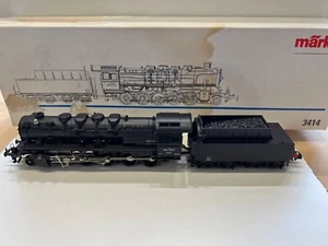 MARKLIN HO 3414 LOCOMOTIVA A VAPORE SERIE 150 Z SNCF OTTIMA, SCATOLA MACCHIATA - Foto 1 di 9