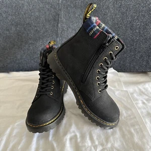 Doc Martens 1460 Kids US Size 1 Black Boots With Zipper, Sample, Brand New US 1 - Picture 1 of 6