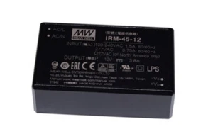 MEANWELL IRM-45 switching power supply 5V12V/15/24V pin type 45W AC-DC module - Picture 1 of 1