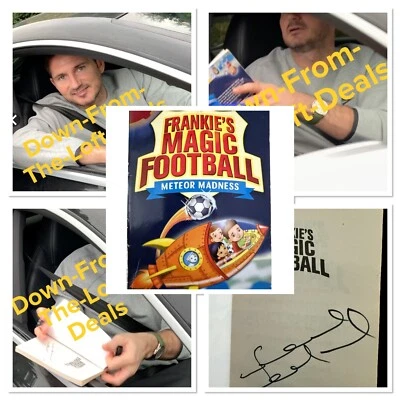 Frank Lampard EXACT PROOF SIGNED Frankie's Magic Football: Meteor Madness Book - Image 1 of 4