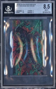 1995 Wildstorm Spawn Widevision ToddChrome #TC1 New Costume BGS 8.5 Nm-Mt+ Pop 3 - Picture 1 of 2