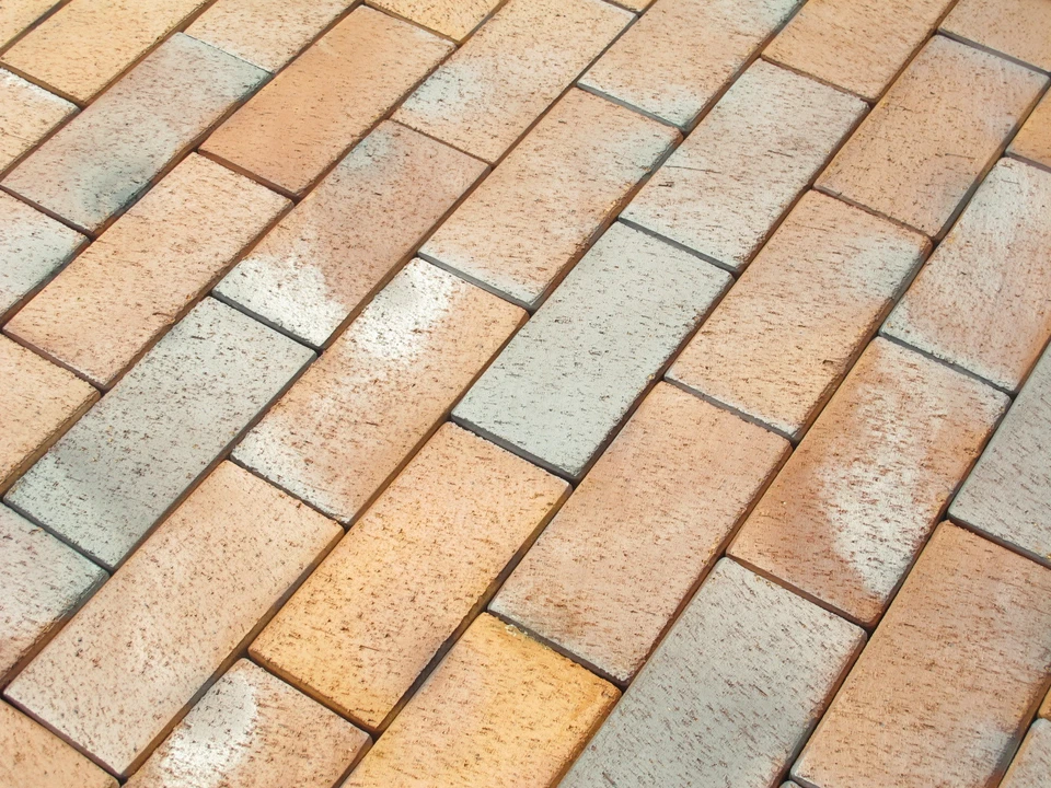 (36,30 €/m²) Pflasterklinker Pflastersteine Klinker-Pflaster 20x10x5,2 rot bunt - Bild 1 von 1