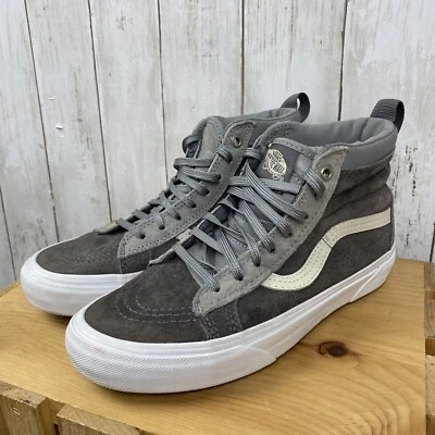Vans Sk8-Hi MTE Conejo/Gris Escarcha Blanco Zapatillas de Skate Zapatos Mujer 6.5 Foto 1 de 4