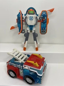 Transformers Playskool Heroes Rescue Bots Blades Copter-Bot Heatwave Fire-Bot - Picture 1 of 10