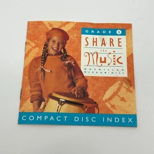 Share The Music Grade 5 Index Booklet Only Macmillan McGraw-Hill - Picture 1 of 3
