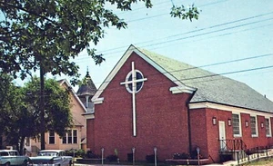Rehoboth Beach Delaware Epworth Methodist Church Postcard - Picture 1 of 2