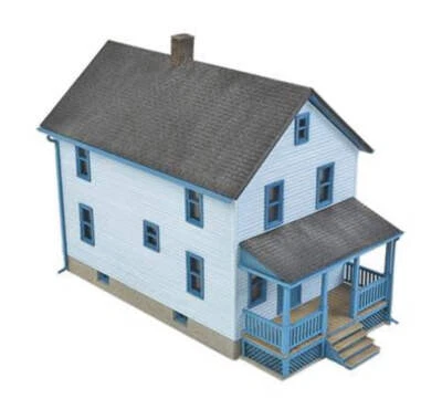 Walthers 933-3786 HO Gauge Two Storey Frame House Kit - Image 1 of 2