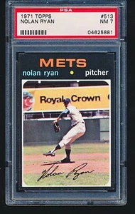1971 Topps NOLAN RYAN #513 PSA 7 - Centered - Picture 1 of 2