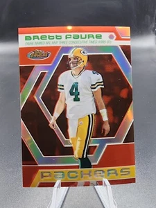 Topps Finest Moments #BF2 2006 Red Refractor Favre/399 Packers - Imagen 1 de 6