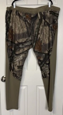 Russell Outdoors Thermal Pants Size 3X Bi-color Camo Knit APXG2 - Image 1 of 4