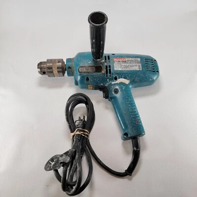 MAKITA NHP1310 Hammer Drill 1/2" 2 Speed Drill With Handle Tested Working  - Image 1 of 4