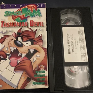 Stars of Space Jam: Tasmanian Devil (1996), VHS Cartoons, Warner Home Video, Taz - Picture 1 of 2