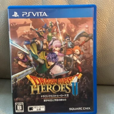PSVITA Dragon Quest Heroes II Twin Kings and the End of Prophecy USED from JAPAN - Image 1 of 4