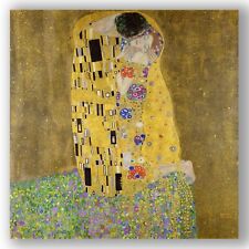 The Kiss by Gustav Klimt Giclée Canvas Print; Multi-Size