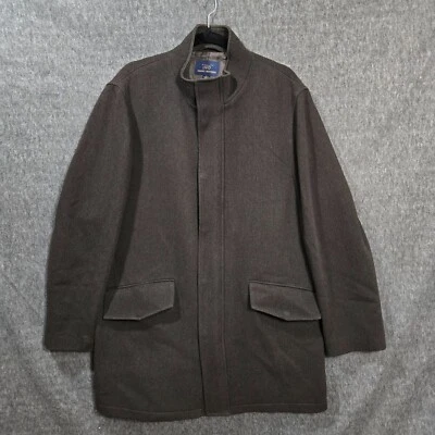 Brooks Brothers 346 мужской коричневый шерсти длинное пальто длинный размер средний - Изображение 1 из 4