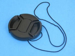 46mm Centre Pinch Front Lens Cap Universal Snap-on for Nikon Canon Tamron Tokina - Picture 1 of 3