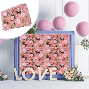 12 Pcs Flower Wall Panels Roses Hydrangeas for Wedding & Party Venue Decoration - Picture 1 of 16