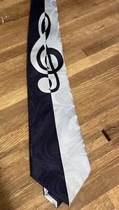 Steven Harris Necktie Music Note - Picture 1 of 5