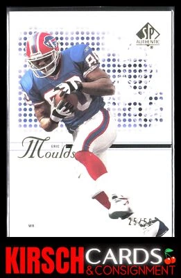 Eric Moulds 2002 SP Authentic #43 Gold #/50 Buffalo Bills - Image 1 of 2