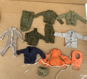 Vintage 1964 Gi Joe Navy Uniform Army Suit life jacket - Picture 1 of 13