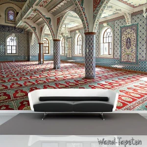 Vlies Fototapete Wandtapete Wandbilder Wandbild Moschee Gebetsraum 1743 - Picture 1 of 2