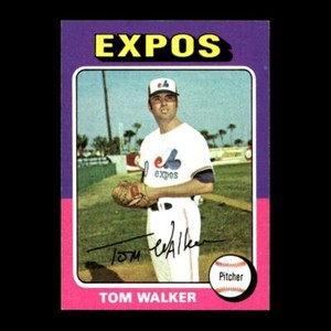 Tom Walker 1975 Topps Montreal Expos #627 GM R305