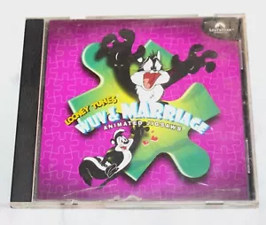 Looney Tunes Wuv & Marriage Pepé Le Pew animated Jigsaws 1998 South Peak Computr - Picture 1 of 3