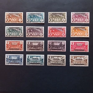 COLONIE FRANCESI - AFRICA EQ. 1936/ F.LLI CONGO SOPR. SERIE DI 16 VAL. MNH/MH  - Imagen 1 de 2