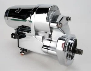 Terry Components 2.0kW - Polished/Chrome Starter Motor for Harleys 773094 - Picture 1 of 1