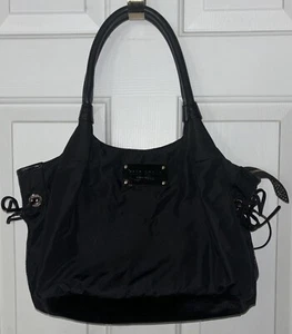 Kate Spade  handbag black nylon Nice - Picture 1 of 5