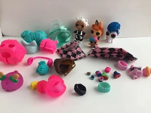 L.O.L. Lote Mixto Sorpresa Muñecas Mascotas Lil Sis Pelucas Cabello Objetivos Ropa - Imagen 1 de 11
