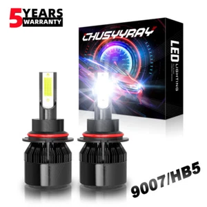 For Ford Ranger 2001-2011 LED Headlight High-LOW Beam 6000k white 80W 8000lm - Picture 1 of 11