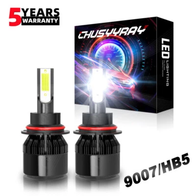 For Ford Ranger 2001-2011 LED Headlight High-LOW Beam 6000k white 80W 8000lm - Image 1 of 4