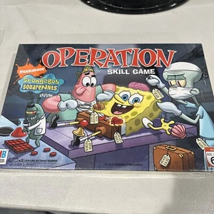 NEW SEALED SPONGEBOB SQUAREPANTS OPERATION BOARD GAME NICKELODEON NIB HASBRO - Picture 1 of 3