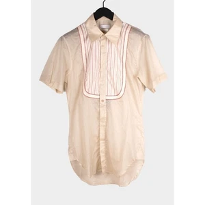 New Alexander Mcqueen Men Shirt Short Sleeve Summer Size 41 – M/L - Picture 1 of 9