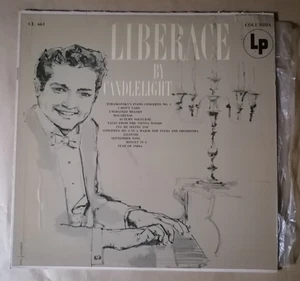 LIBERACE by CANDLELIGHT LP 33T 1955 reissue Mono COLUMBIA CL 661 piano - Picture 1 of 2