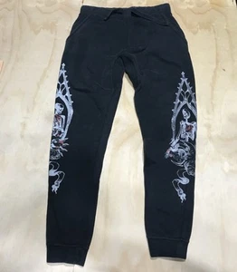 A4487 Black Craft Cult Jogger Sweatpants with Drawstring Size 2XL - Picture 1 of 8