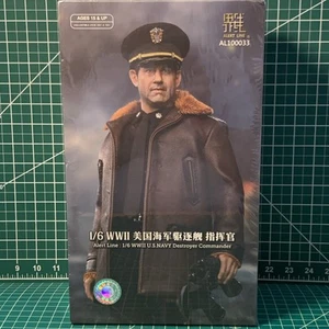Línea de Alerta 1/6 Segunda Guerra Mundial Armada de los Estados Unidos Destructor Comandante 100033 Nuevo Sellado EE. UU. - Imagen 1 de 3