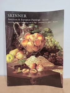 Skinner Auction Catalog American & European Paintings Nov 21 2003 Cats & Dogs - Picture 1 of 4