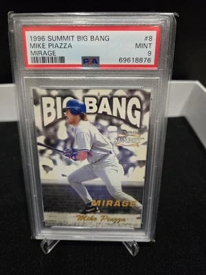 Pinnacle Summit Mirage Big Bang Mike Piazza 1996 - PSA 9 -/600 Foto 1 de 2