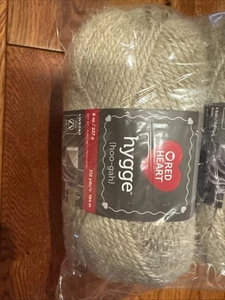 New 1 Skein Red Heart Hygge Yarn Feather 8oz - Picture 1 of 4