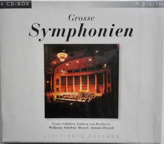 CD-BOX Mozart, Dvorak a.o. Grosse Symphonien SLIP CASE, Classic Sphere - Bild 1 von 1