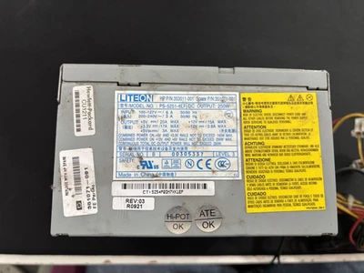 LiteOn PS-5251-6LF 250W Power Supply Unit - Image 1 of 4